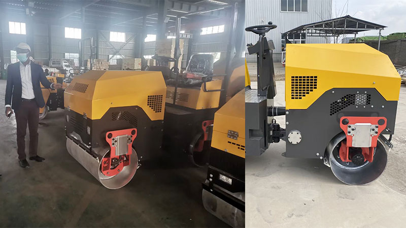 Montar en apisonadora.1 tonelada 2 toneladas y 3 toneladas